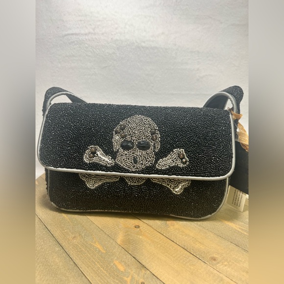 Marshalls Handbags - Viral Beaded Skull Crossbody Bag!!
